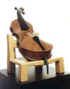 Candace Knapp: "Cello Lento" - sculpture